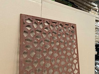 Cortonstaal decoratiepaneel "ellipse" 180x90 cm (5x) - afbeelding 4 van  6