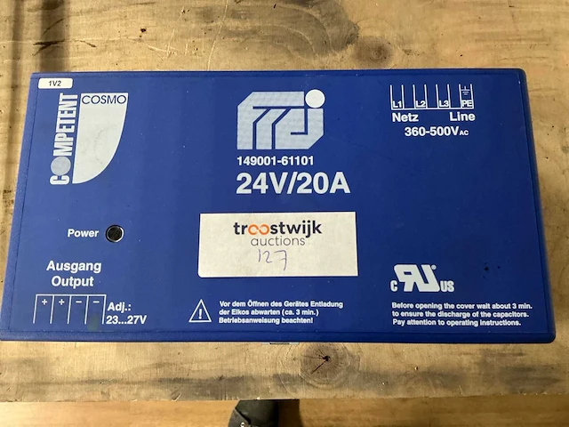 Cosmo competent 24/20a powersupply - afbeelding 3 van  5