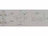 Costa - ri 150s - afkortcirkelzaagmachine - 2014 - afbeelding 15 van  22