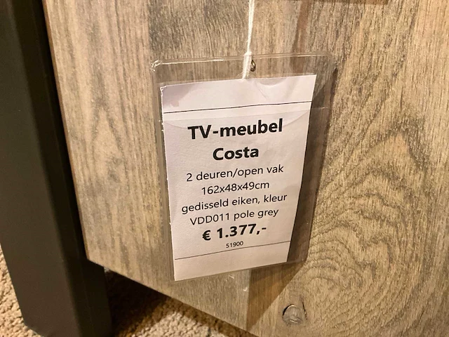 Costa eiken tv meubel - afbeelding 6 van  7