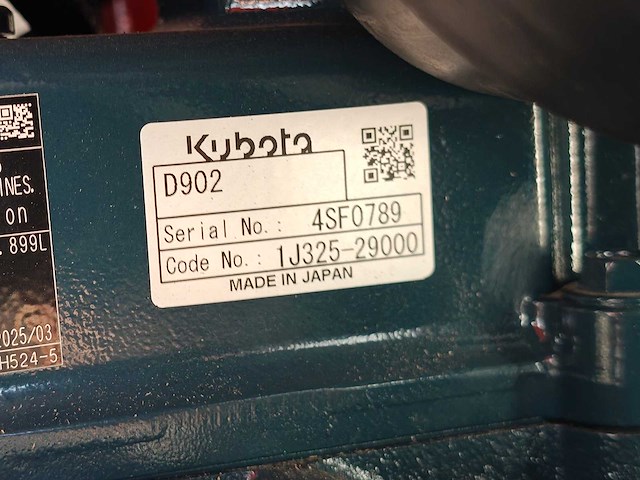 Cougar - 2025 - xt-18u - minigraafmachine met kubota motor d902 - afbeelding 25 van  45