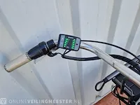 Country e-bike/ elektrische fiets sparta, grijs - afbeelding 5 van  11