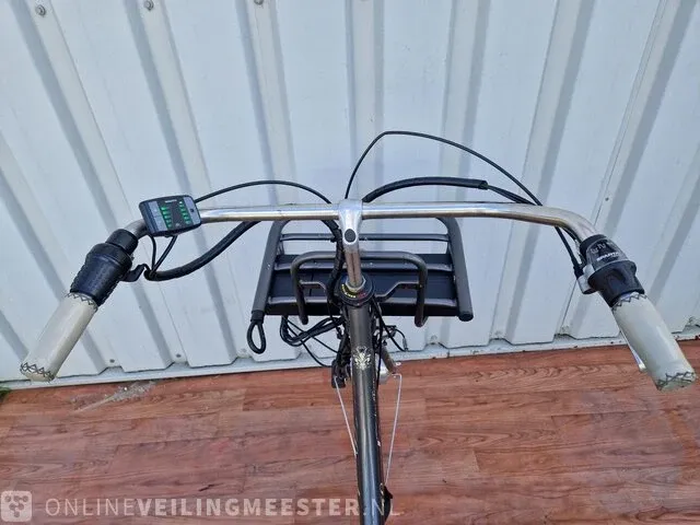 Country e-bike/ elektrische fiets sparta, grijs - afbeelding 10 van  11
