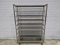 Coveka - 9-delige rvs afkoelwagen - afbeelding 1 van  4