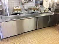 Coveka - mobiele rvs werktafel - afbeelding 1 van  5