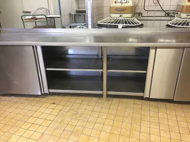 Coveka - mobiele rvs werktafel - afbeelding 3 van  5