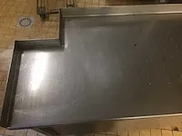 Coveka - mobiele rvs werktafel - afbeelding 4 van  5
