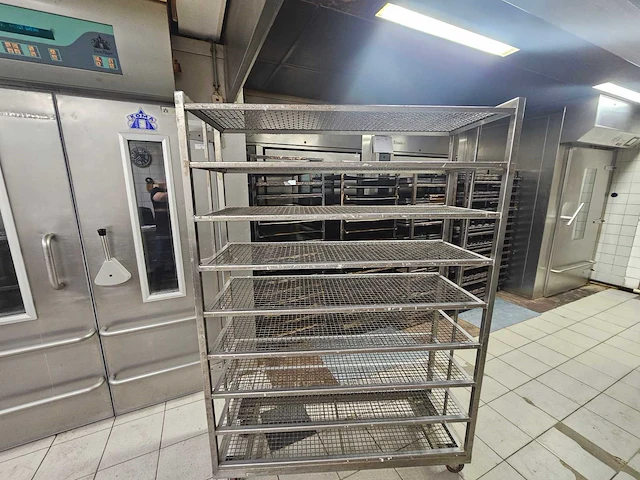 Coveka kampen - 9-delige rvs afkoelwagen - afbeelding 1 van  6