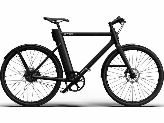 Cowboy 3 e-bike black pre-installed mudguards - afbeelding 1 van  7