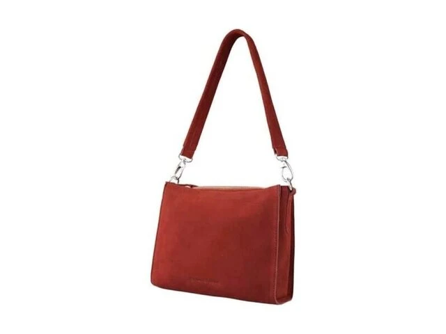 Cowboysbag - suede crossbody melba brandy - afbeelding 2 van  4