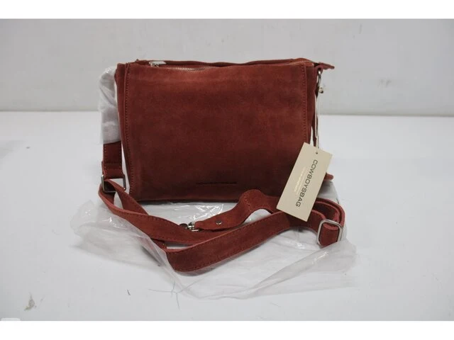 Cowboysbag - suede crossbody melba brandy - afbeelding 4 van  4