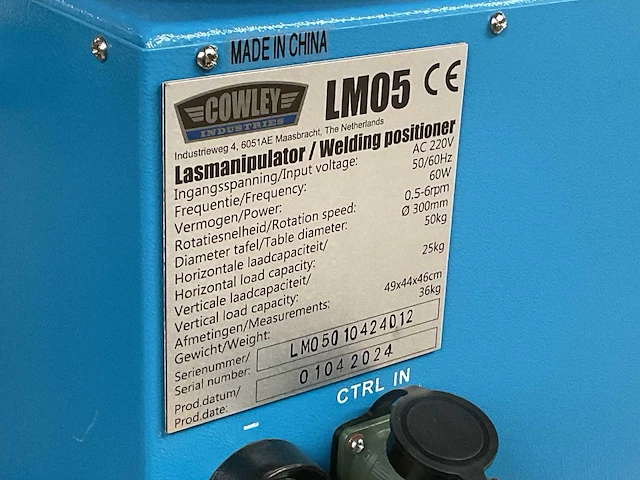 Cowley lm05 lasmanipulator - afbeelding 4 van  4