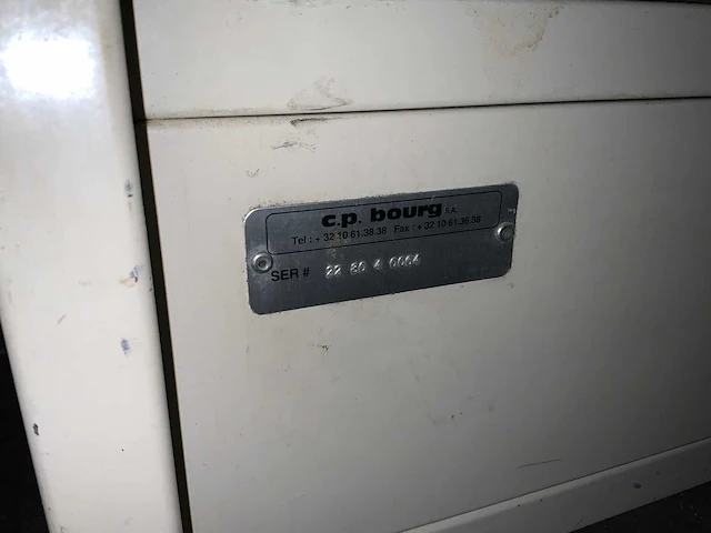 Cp bourg - verzamelhechtmachine - afbeelding 5 van  15