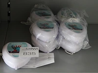 Cpr maskers in kunststof opberg box circa 30 stuks - afbeelding 2 van  3