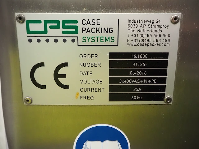 Cps case packing systems - afbeelding 29 van  36