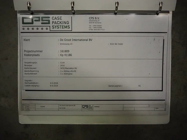 Cps case packing systems - afbeelding 31 van  38