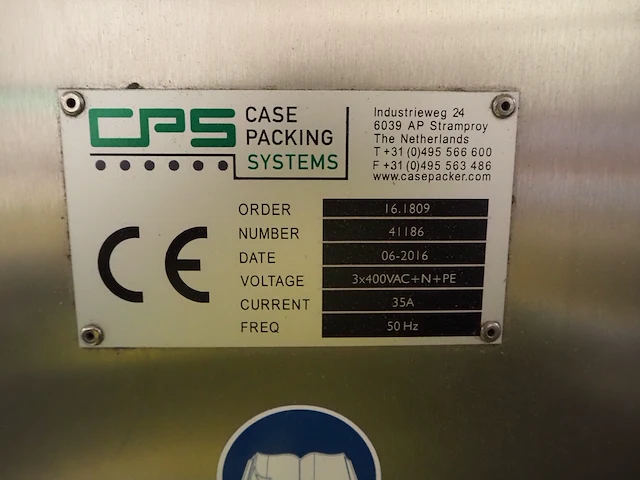 Cps case packing systems - afbeelding 32 van  38
