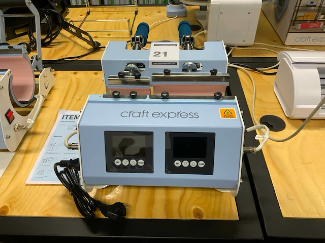 Craft express 400z twin bekerwarmtepers - afbeelding 1 van  3