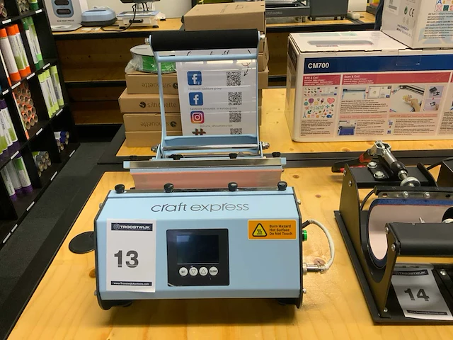 Craft express ce-mp270ppk mokkentranferverwarmingspers - afbeelding 2 van  3