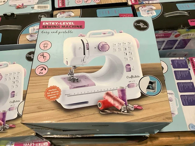 Crafts&co beginners naaimachine (20x) - afbeelding 2 van  6