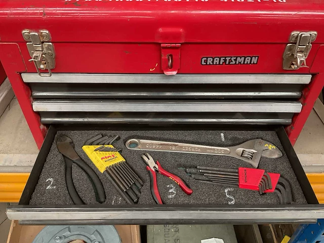 Craftsman gereedschapskoffer - afbeelding 4 van  7