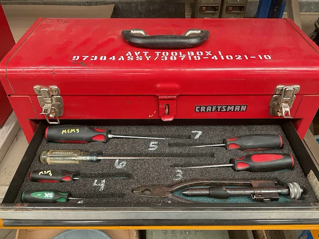 Craftsman gereedschapskoffer - afbeelding 6 van  7