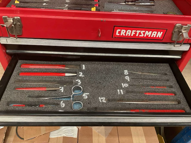 Craftsman gereedschapskoffer - afbeelding 6 van  8
