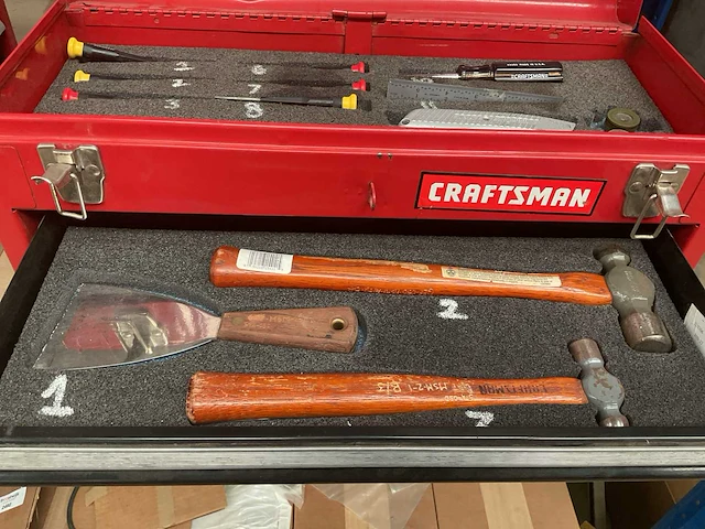 Craftsman gereedschapskoffer - afbeelding 7 van  8