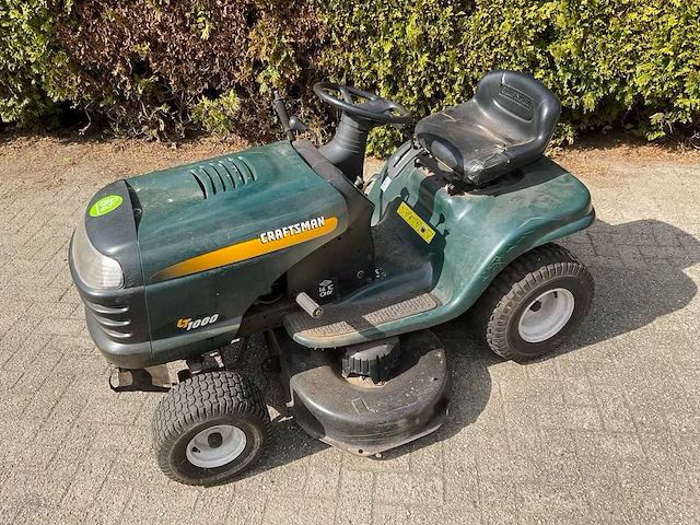 Craftsman lt1000 - 16hp ohv zitmaaier - afbeelding 10 van  24