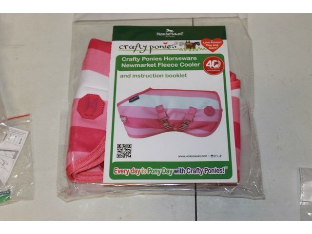 Crafty ponies horseware newmarket fleece cooler ean 649982999621 - afbeelding 2 van  5