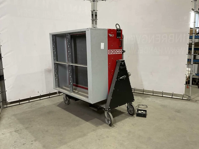 Cramo polar wht 250 mobiele koeler en of heater - afbeelding 4 van  11