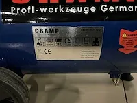 Cramp mobiele luchtcompressor 1500watt 24liter (nieuw in doos) - afbeelding 3 van  3