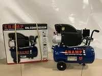 Cramp mobiele luchtcompressor 1500watt 24liter (nieuw in doos) - afbeelding 1 van  3