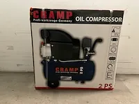 Cramp mobiele luchtcompressor 220 volt 2 hp 25 liter 206l/pm - afbeelding 1 van  11