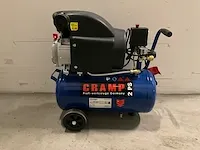 Cramp mobiele luchtcompressor 220 volt 2 hp 25 liter 206l/pm - afbeelding 4 van  11