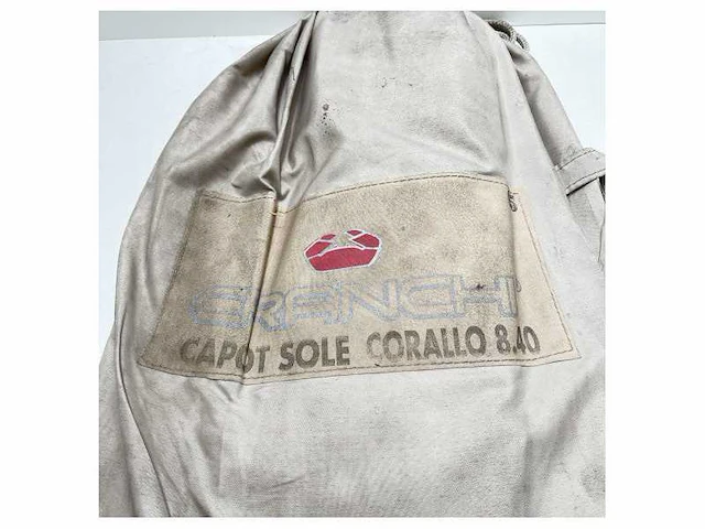 Cranchi corallo 840 beige canvas suncover - afbeelding 1 van  3