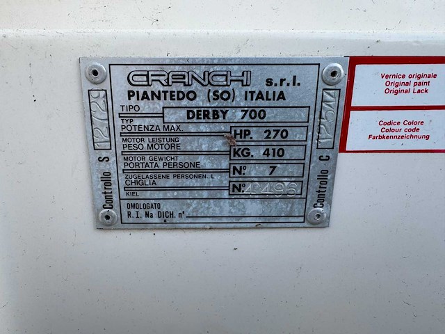 Cranchi derby speedboot - afbeelding 9 van  19