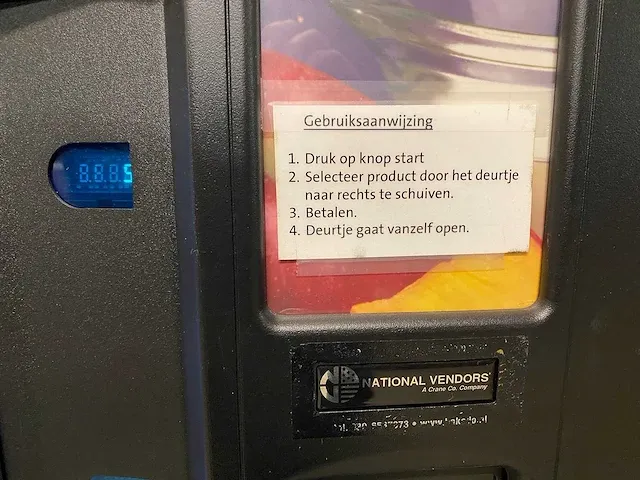 Crane - 432g - trommelautomaat - vending machine - afbeelding 4 van  14