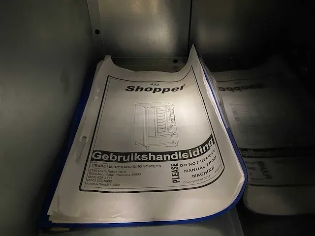 Crane - 432g - trommelautomaat - vending machine - afbeelding 5 van  14