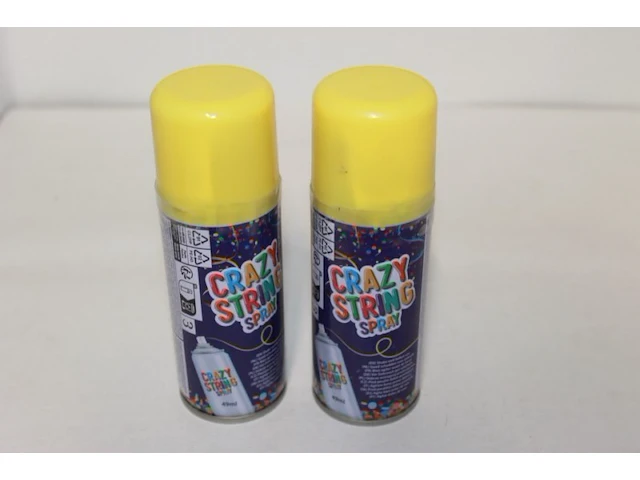 Crazy carnaval spray 4 stuks in ds 57 - afbeelding 3 van  5