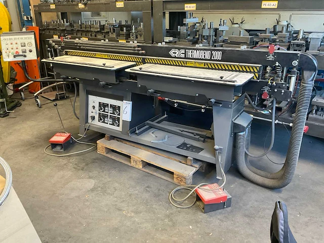 C.r.clarke thermobend 2000d kunststof hot wire buigmachine - afbeelding 2 van  9