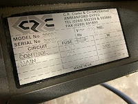 C.r.clarke thermobend 2000d kunststof hot wire buigmachine - afbeelding 9 van  9