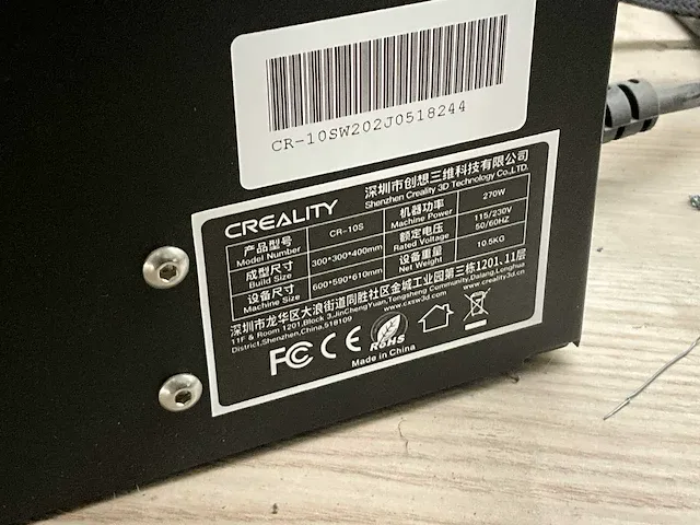 Creality cr-10s 3d-printer - afbeelding 8 van  8