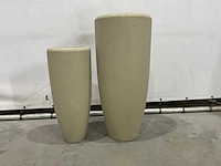 Creastone - stenen vazen set 2-delig - afbeelding 4 van  7