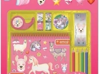 Creatieve set - unicorn - lama- 50 delig 4 st - afbeelding 3 van  3