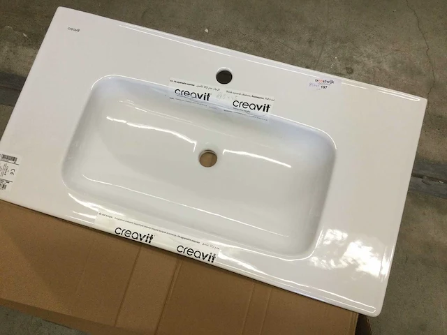 Creavit - wastafel 85x45 cm - afbeelding 1 van  3