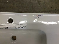 Creavit - wastafel 85x45 cm - afbeelding 2 van  3