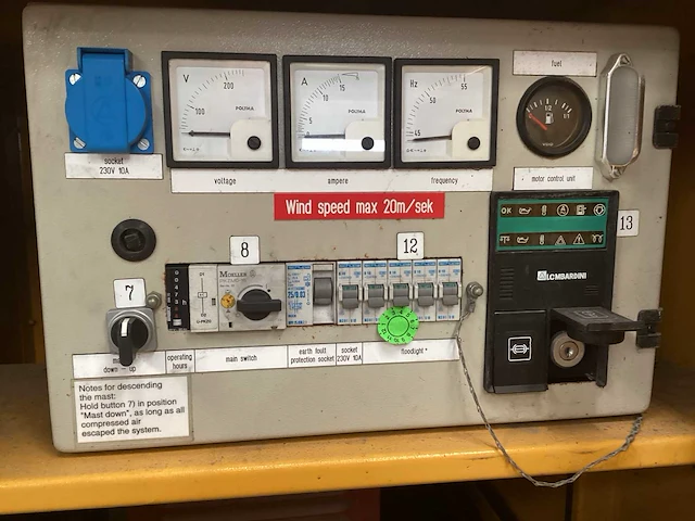 Creazzo vicenza eco 3-2s/4 stroomgenerator - afbeelding 5 van  8