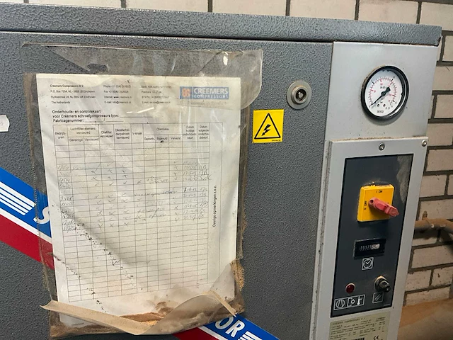 Creemers rca4 hogedrukcompressor - afbeelding 4 van  5