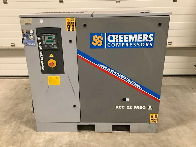 Creemers rcc 22 freq schroefcompressor - afbeelding 2 van  7